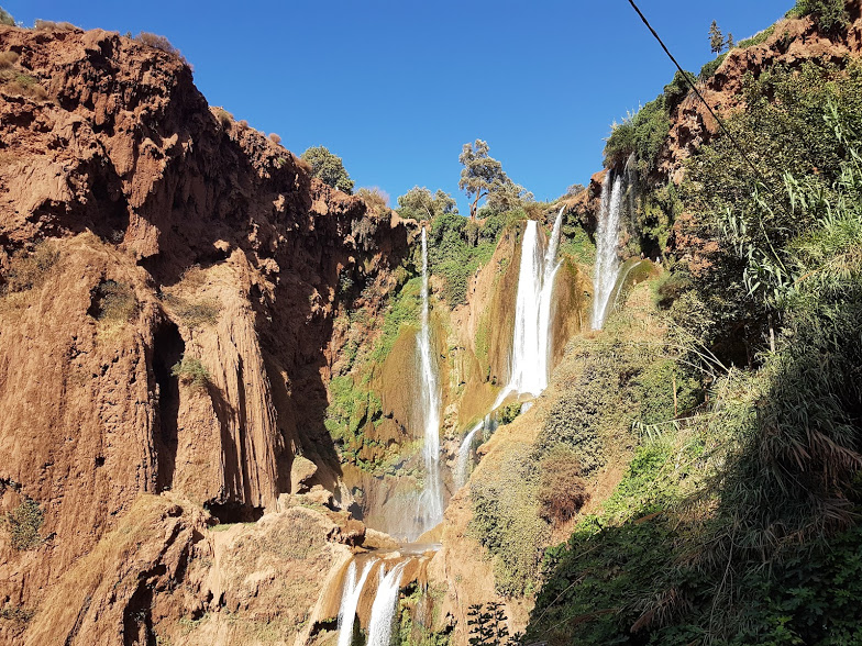 Morocco Atlas Mountains guide Ouzoud waterfall