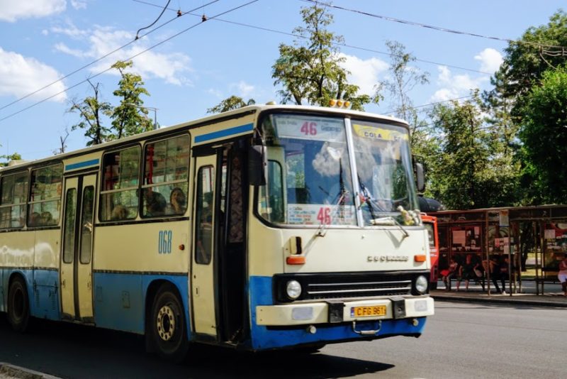 Moldova travel trolley bus