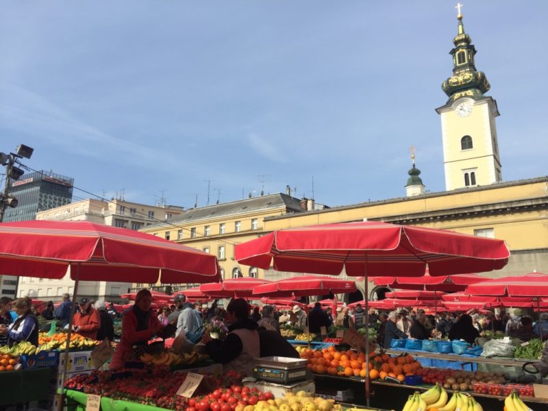 Dolac Market Zagreb guide Croatia