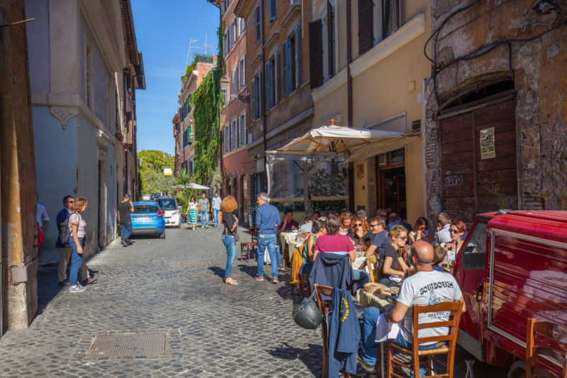 Trastevere Rome guide restaurant