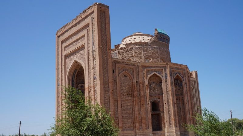 The Konye-Urgench mosque in Turkmenistan