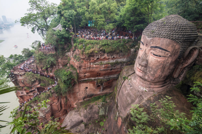 Leshan Giant Buddha Chengdu China