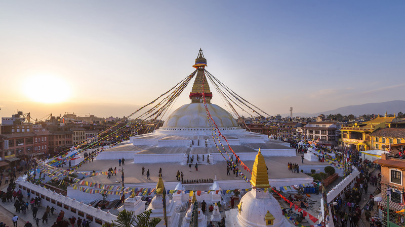 Nepal Boudhanath stupa