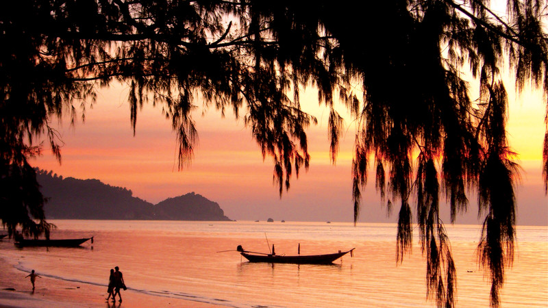 Koh Tao sunset Thailand