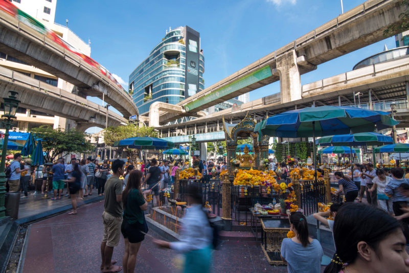 Bangkok guide Erawan Shrine 