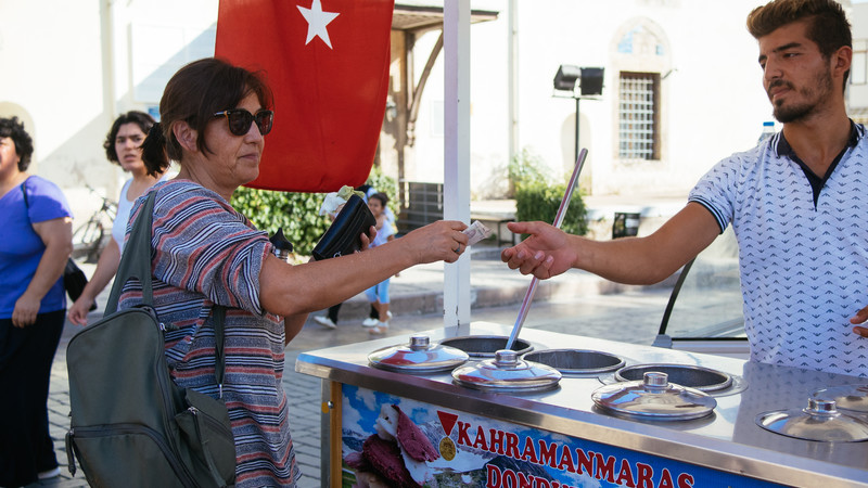 ice cream food in Turkey