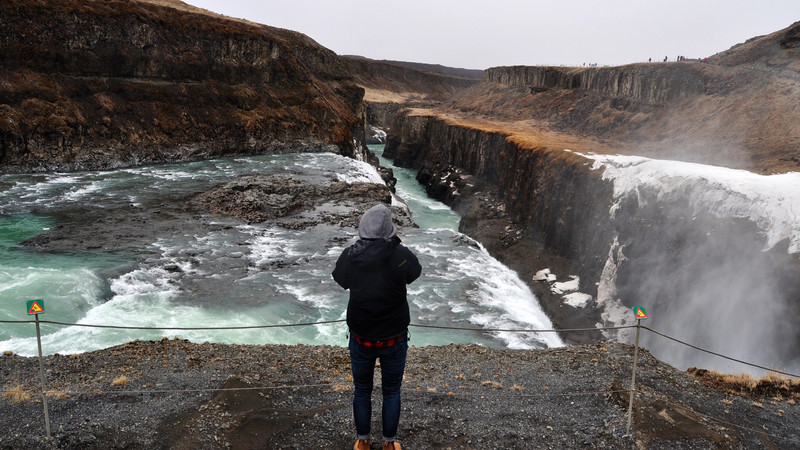 Gulfoss waterfall