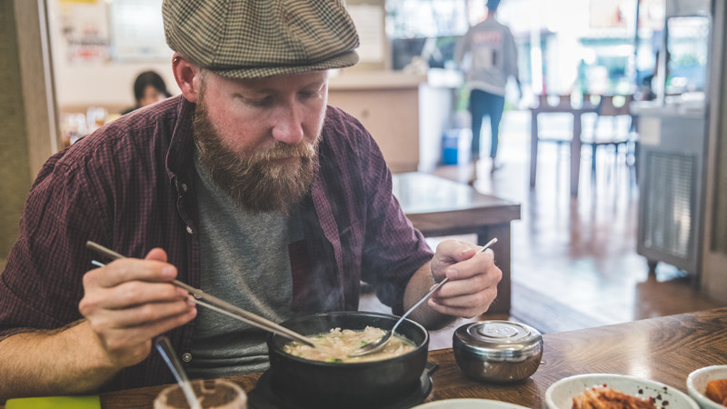 Best Korean food soup Busan