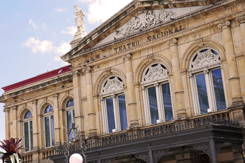 costa rica facts national theater