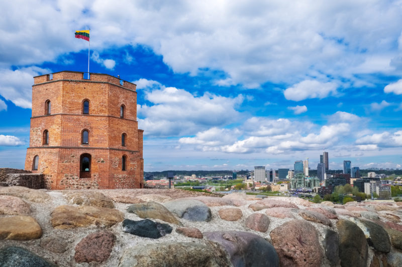 Vilnius travel Gediminas Tower