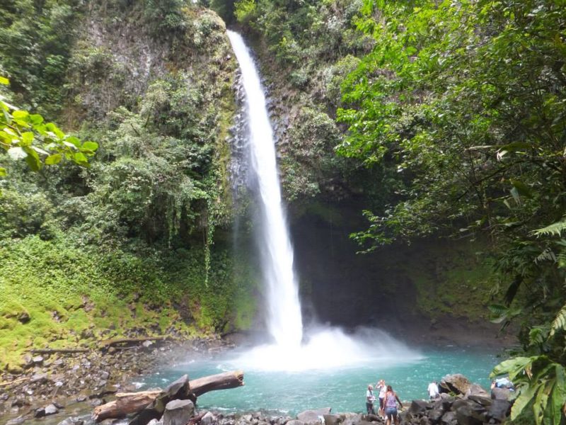 la fortuna, costa rica waterfall