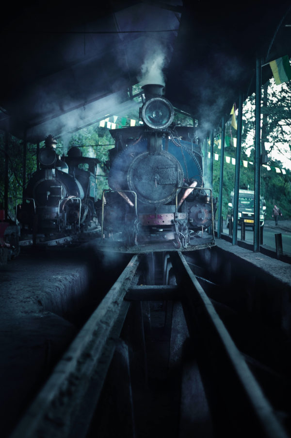 Northeast India toy train Darjeeling