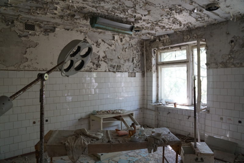 Chernobyl tour Hospital in Pripyat