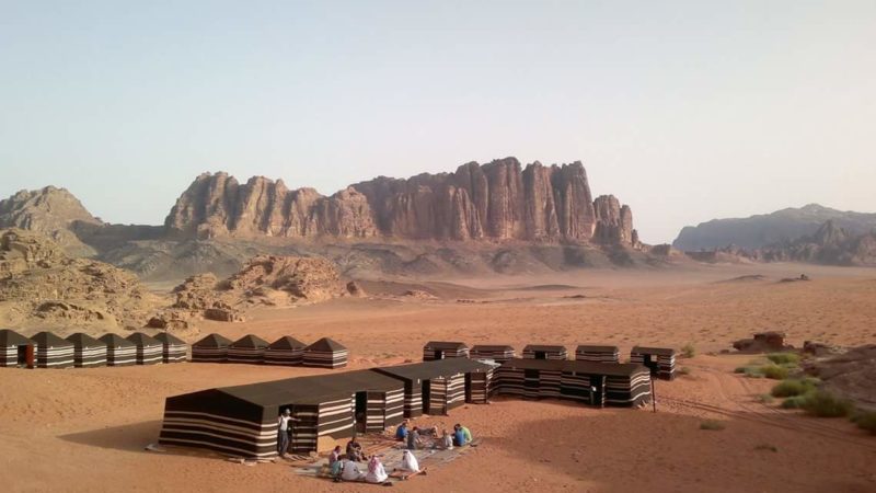 Jordan bike tour Desert Camp