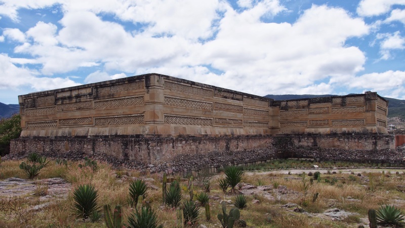 Mexico solo travel Oaxaca ruins