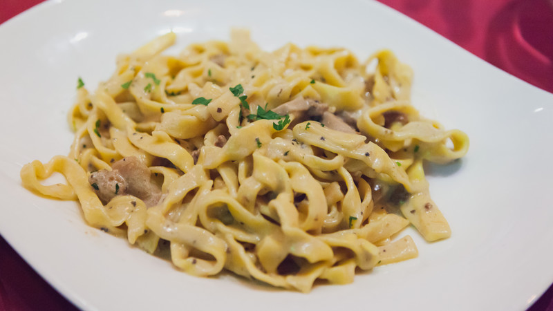 Best food in Italy tagliatelle