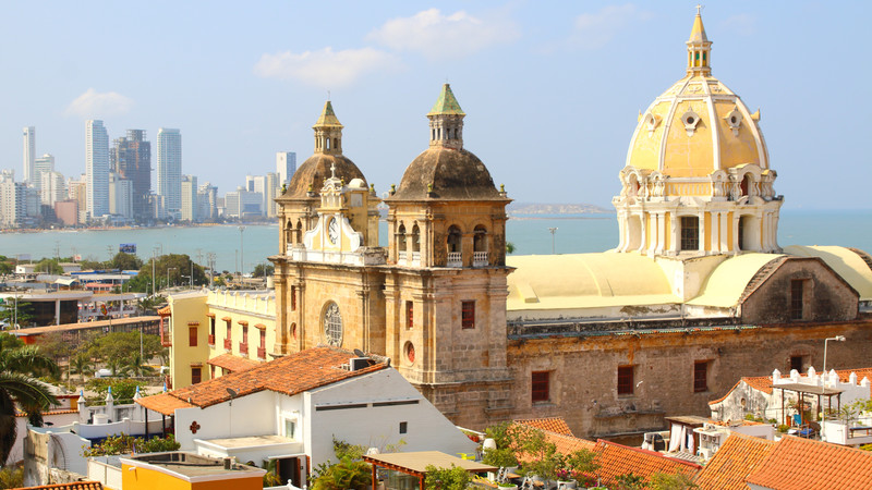 Cartagena church Colombia