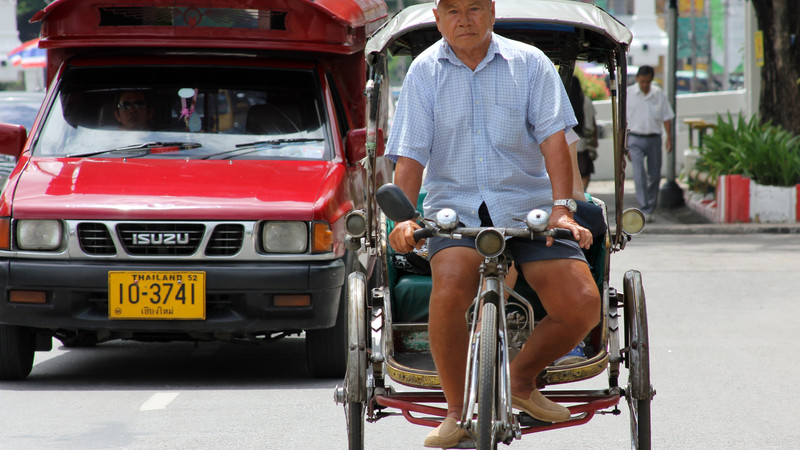 What to do in Chiang Mai rickshaw