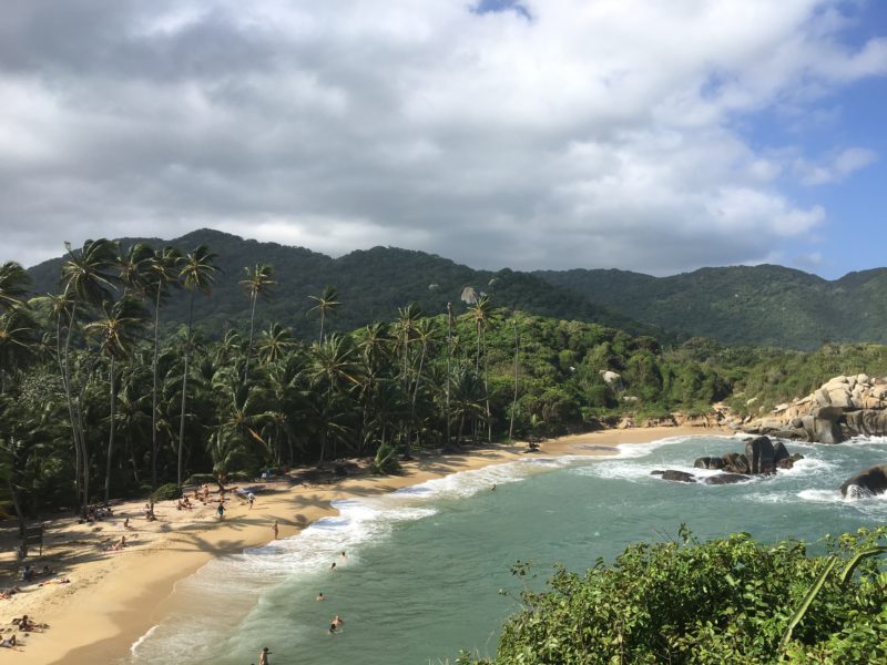 Tayrona National Park Colombia beach