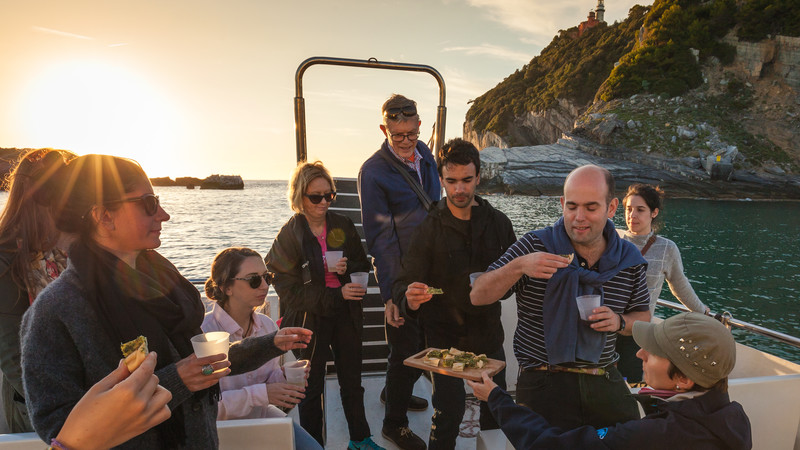 Italy tour Cinque Terre boat trip