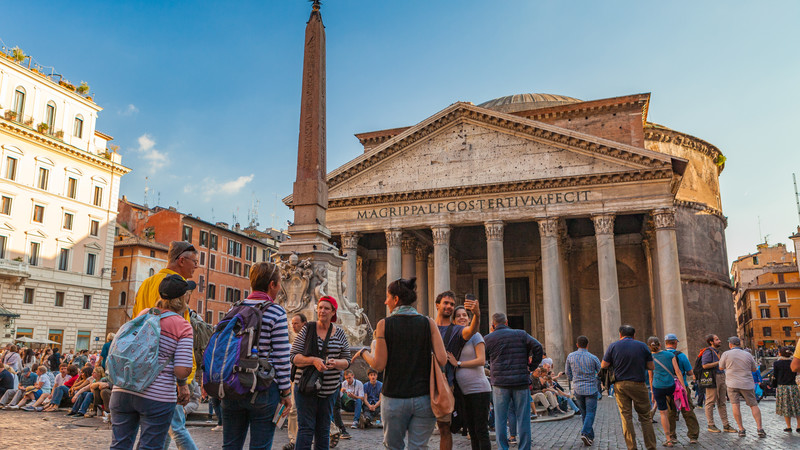 Italy tour Rome Pantheon