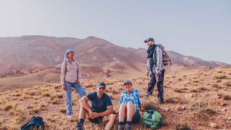 Morocco Atlas Mountains hiking berbers