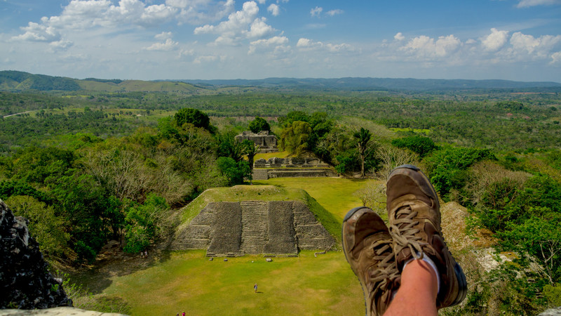 Maya ruins Central America Xunantunich, Belize