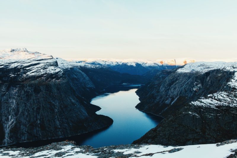 Norway Nature Lake Ringedalsvatnet