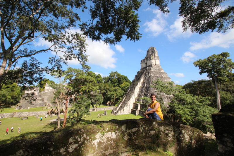 Mayan Ruins Central America Tikal Guatemala