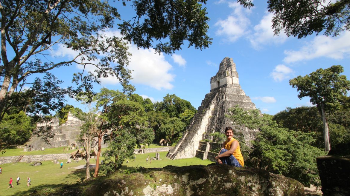 Mayan Ruins Central America Tikal Guatemala