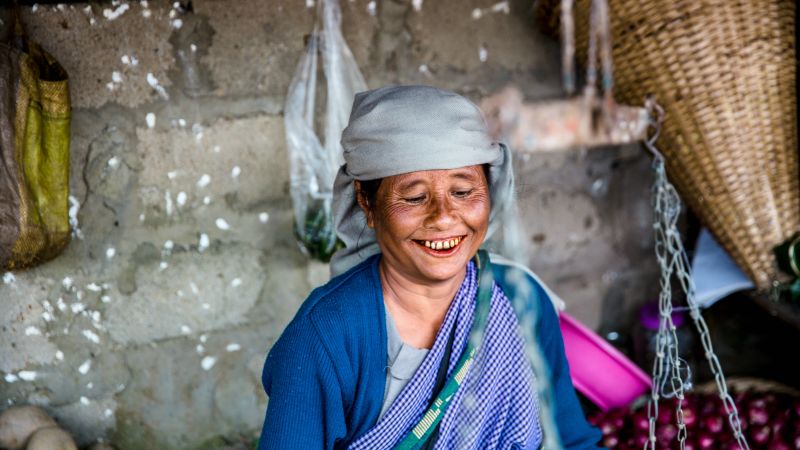 Local Khasi woman