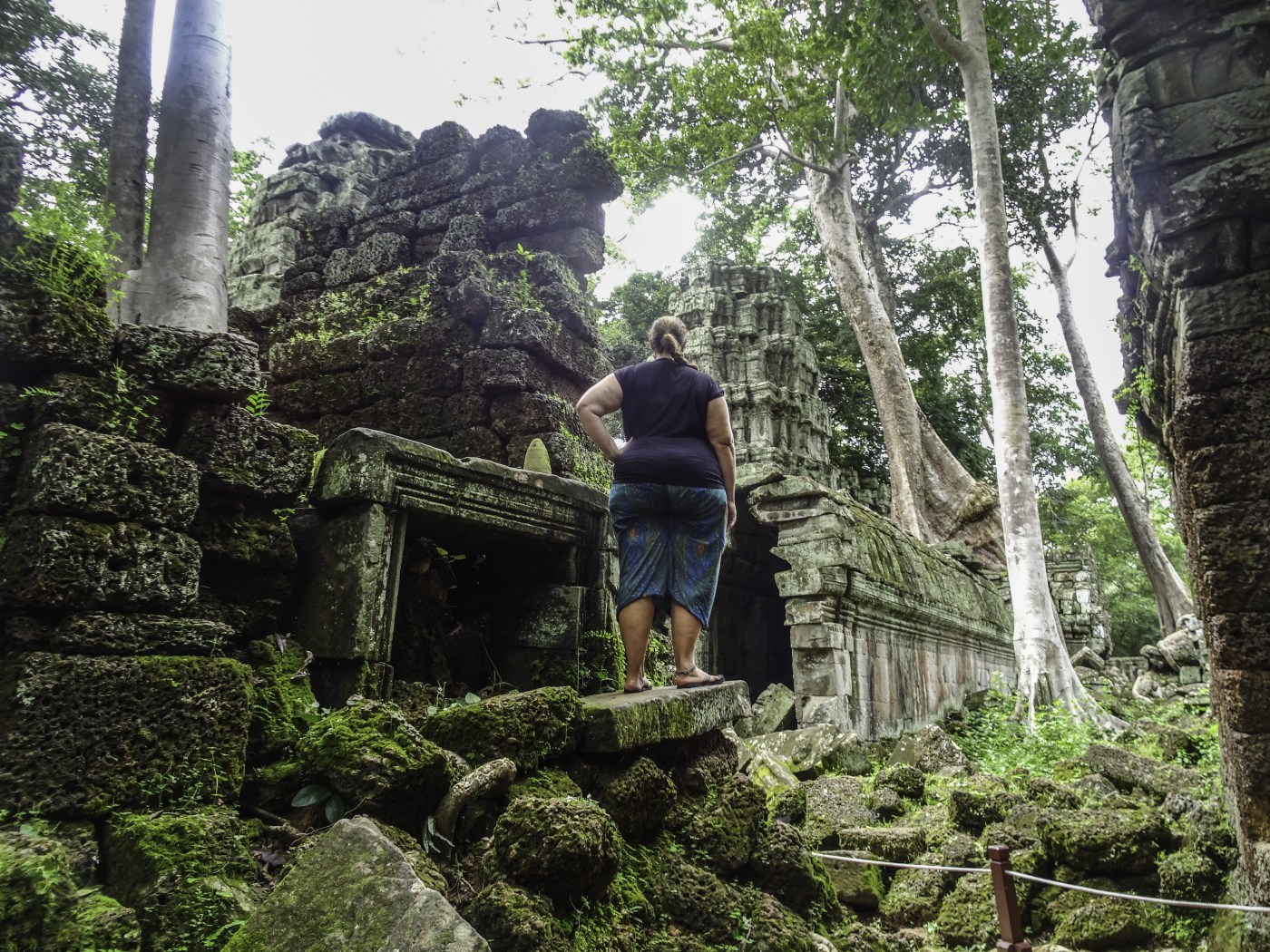 plus size travel Southeast Asia Cambodia temple