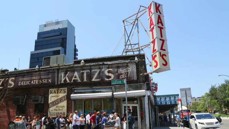 Katz's Delicatessen in New York