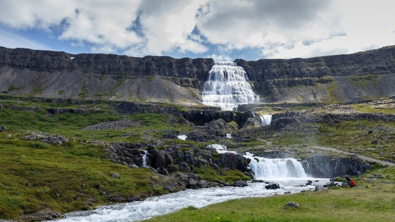 Dynjandi waterfall, Iceland