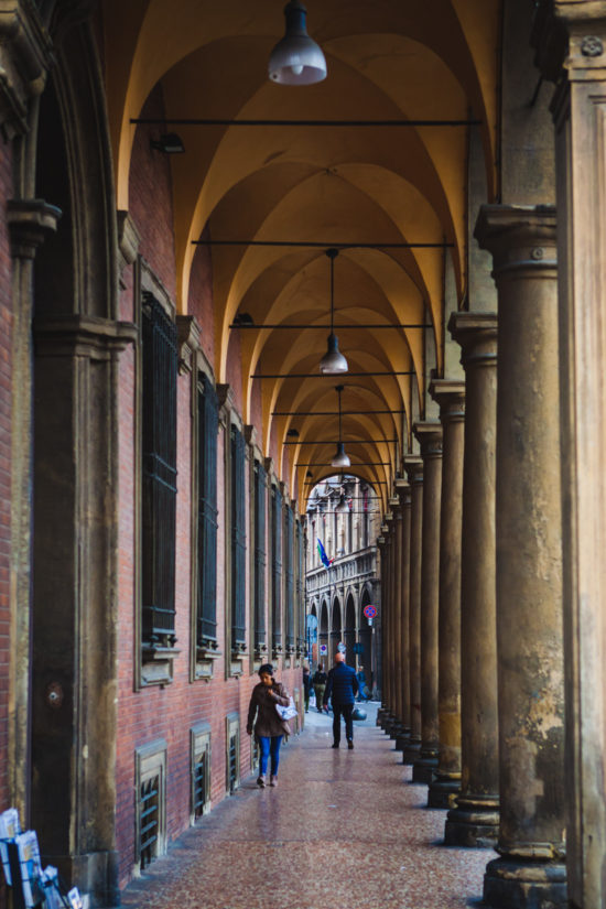 Bologna food porticoes architecture