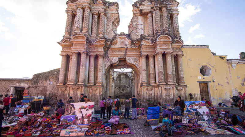 what to do in Antigua Guatemala Parque Central