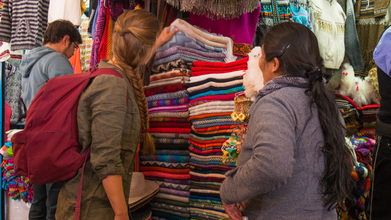 Peru travel tips Cusco market shopping