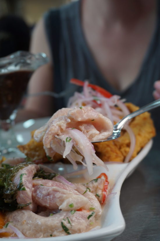 Peru travel tips ceviche