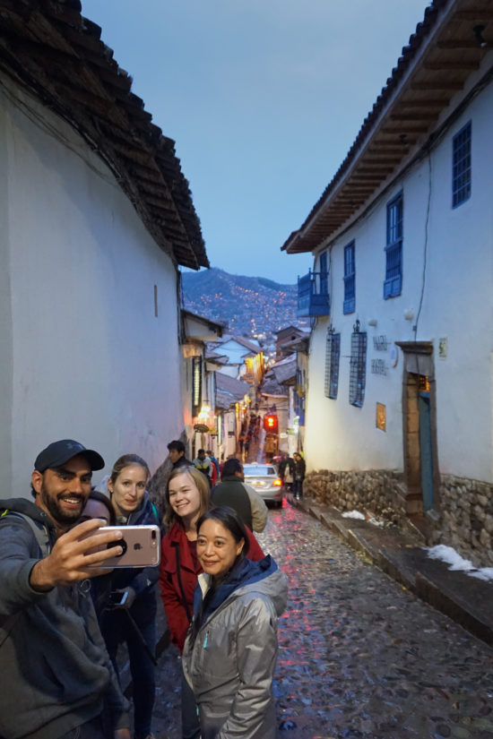 Peru travel tips Cusco selfie
