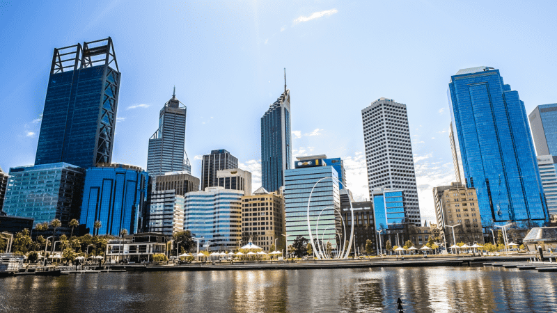 Perth's cityscape