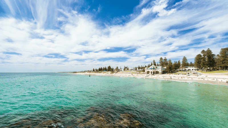 Views over Cottesloe Beach