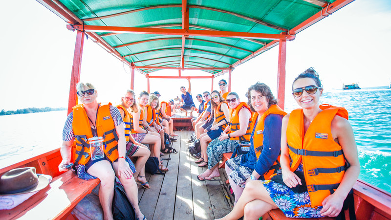 Cambodia tour Sihanoukville boat