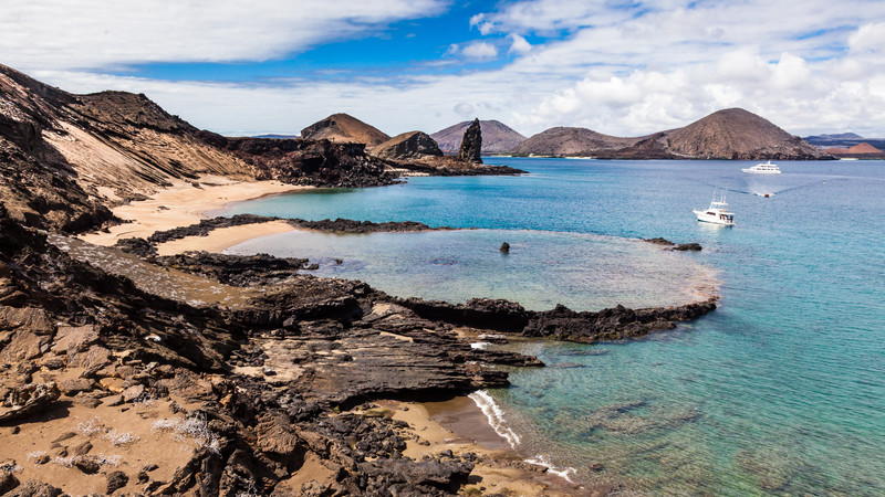 sustainable travel galapagos islands rock pools