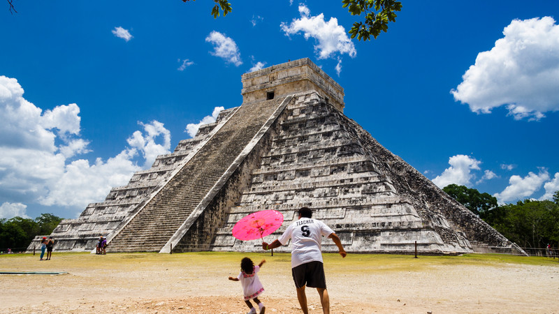 great family vacations mexico ruins