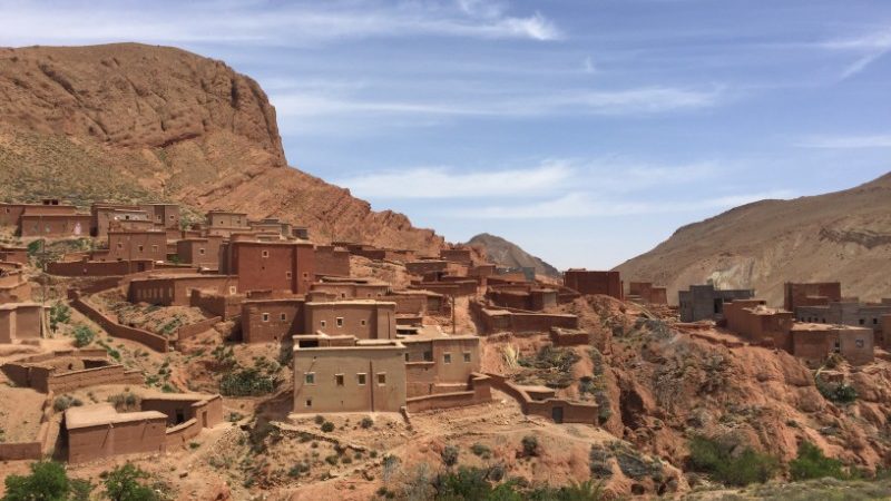 A kasbah in Morocco