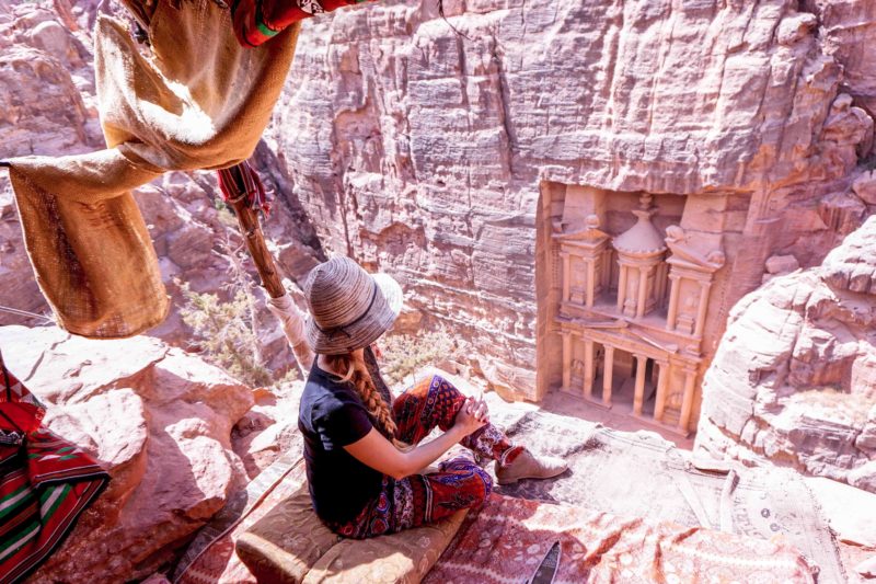 Petra guide Jordan Treasury