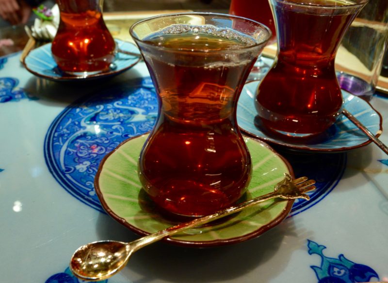 Turkish tea what to do in Istanbul
