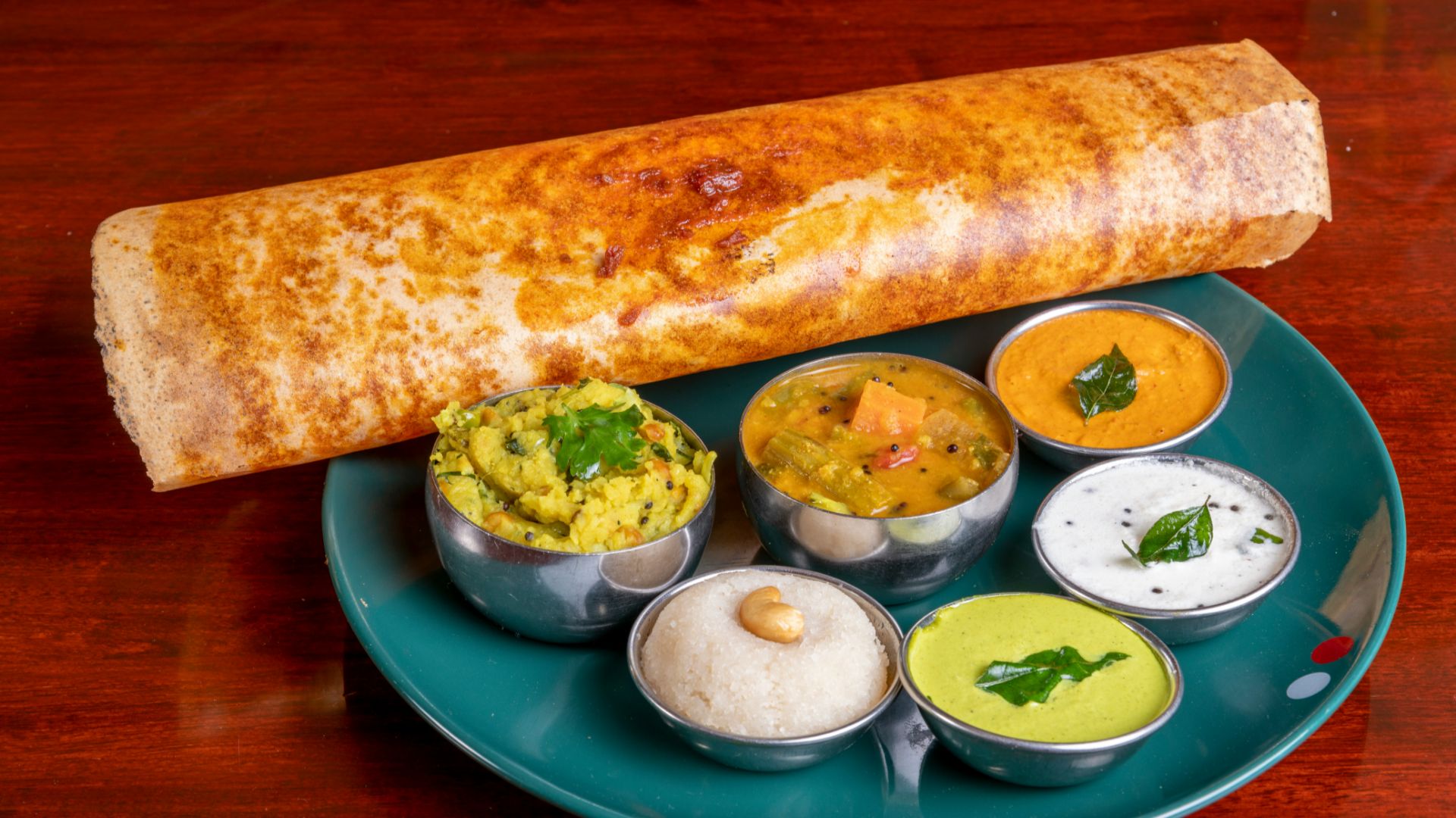 A dosa in Kerala, India.
