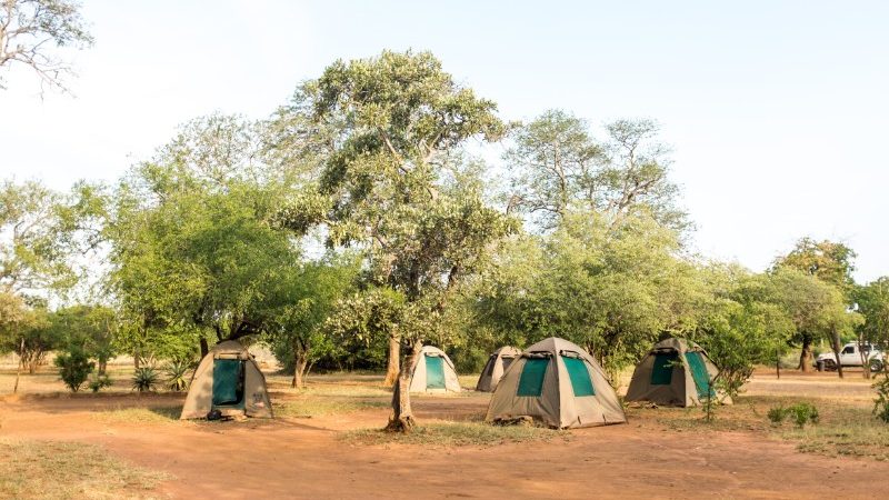 Campsite in Kruger National Park