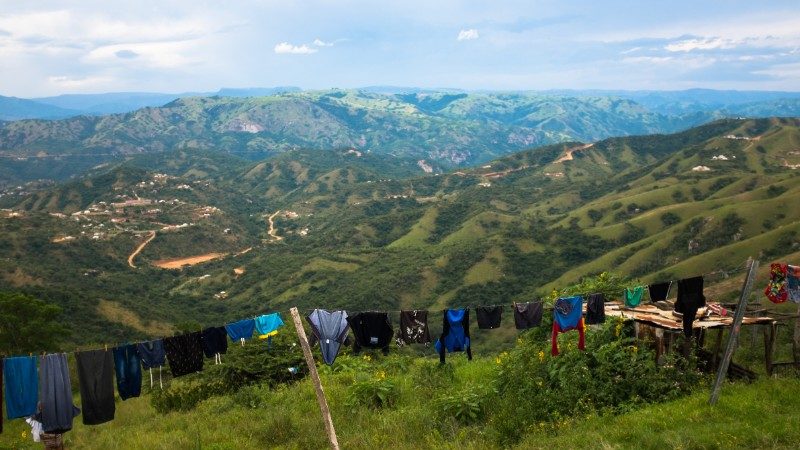 A clothesline